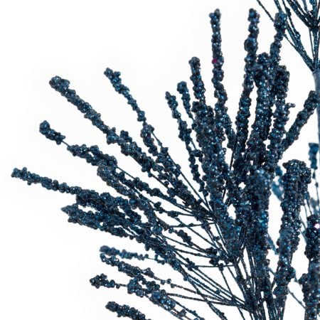 Branche d'épines de pin artificiel bleu nuit, 33'' - Décors Véronneau