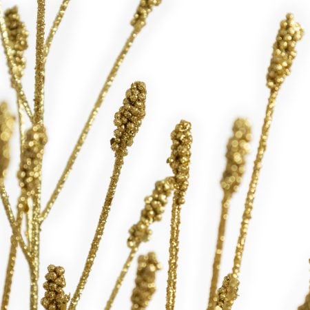 Pic d'épines de pin artificiel or, 19'' - Décors Véronneau