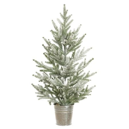 Artificial snowy potted Christmas tree, 30''