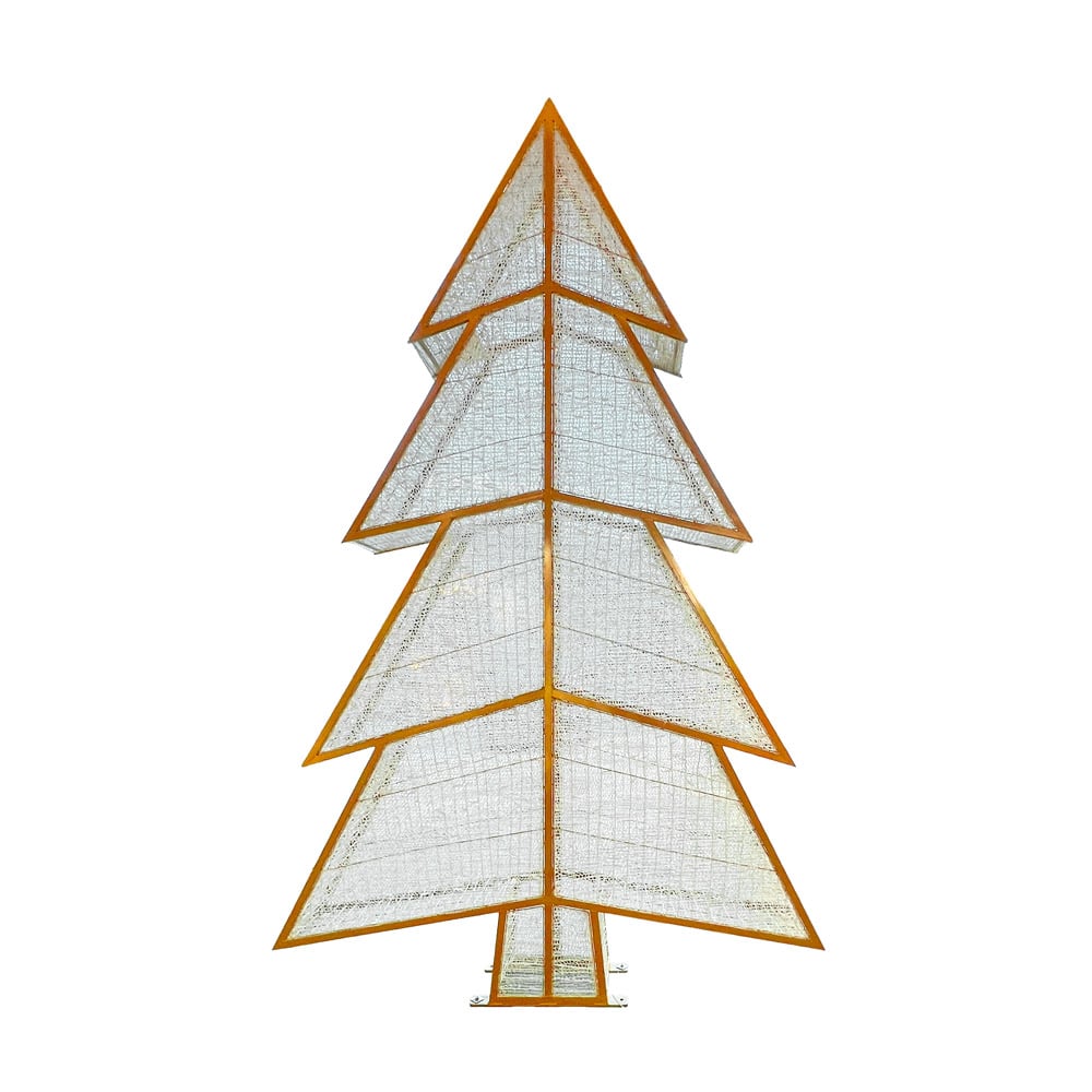 Sapin de Noël 3D extérieur, 2400 DELs - Décors Véronneau