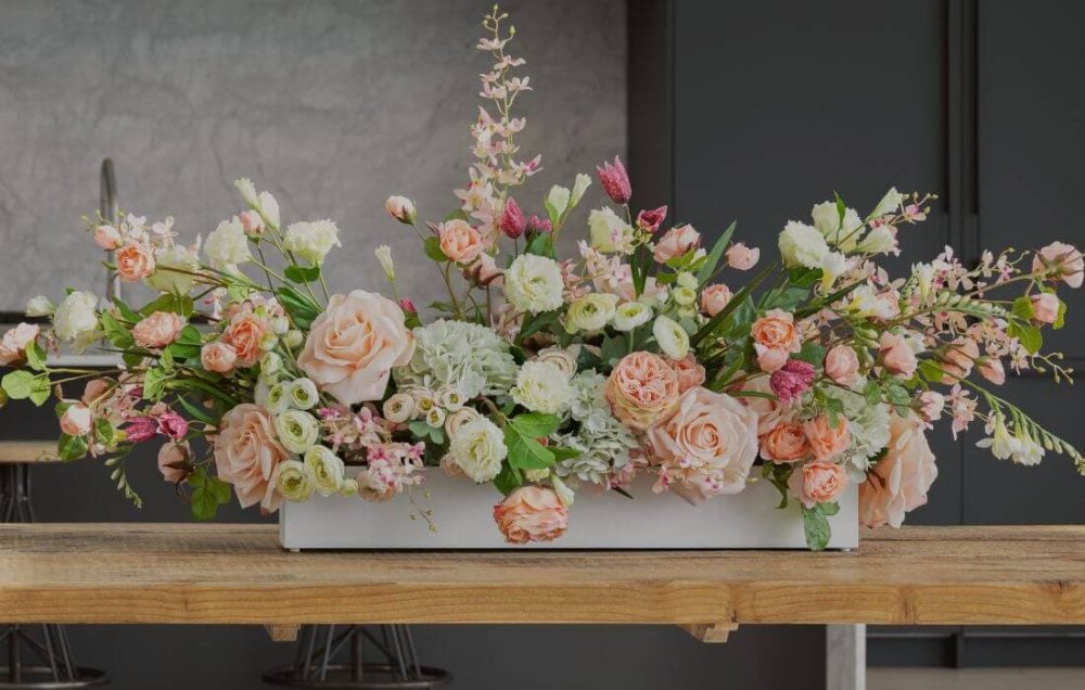 Arrangement floral artificiel naturel - Décors Véronneau