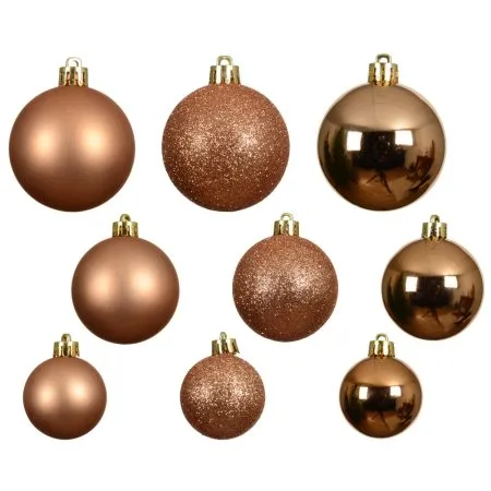 Pack of 30 mixed brandy Christmas ornaments, 1,5-2,5'' - Décors Véronneau