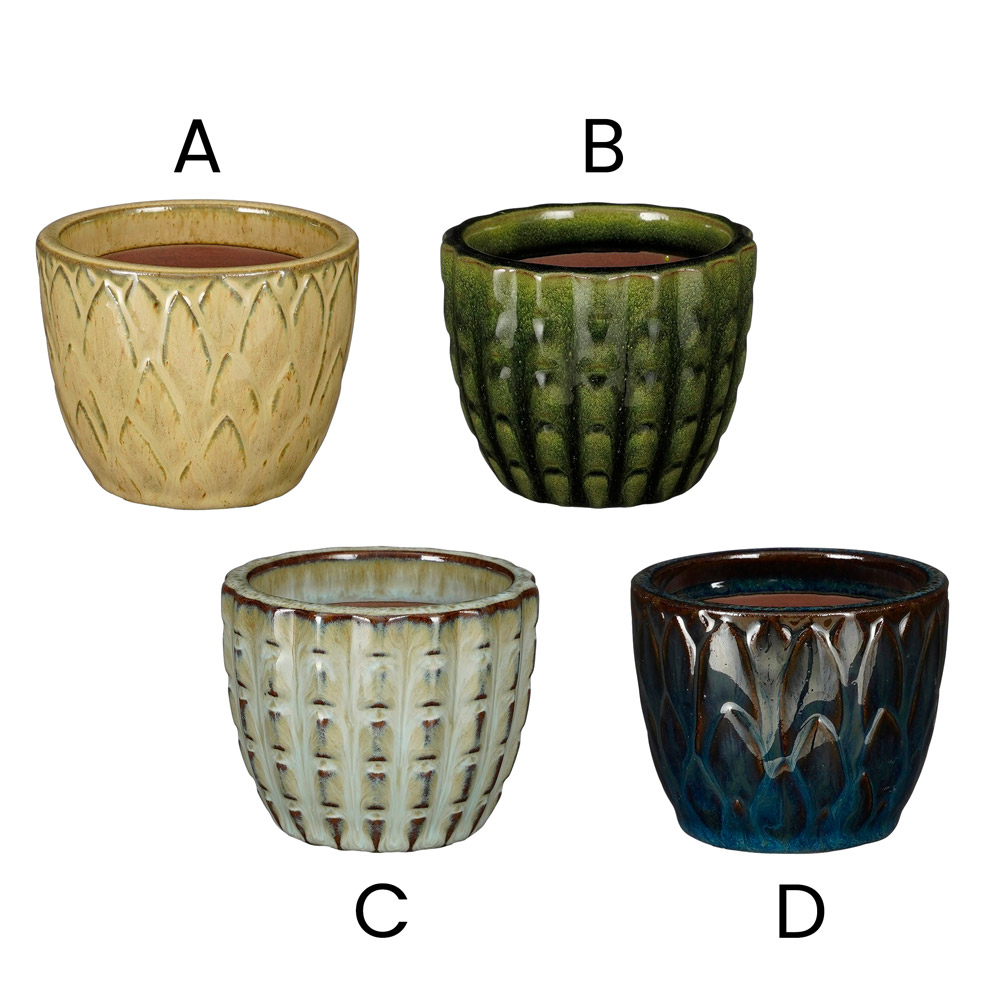 Mini cache-pot émaillé - Décors Véronneau