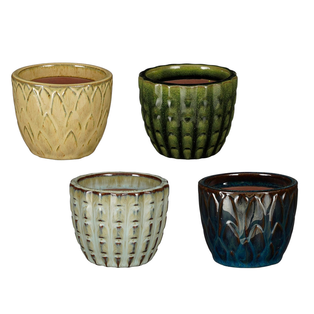 Mini cache-pot émaillé - Décors Véronneau