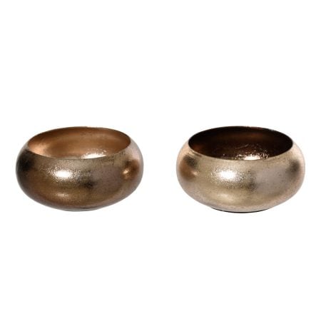 Handmade small tealight holder, 3''