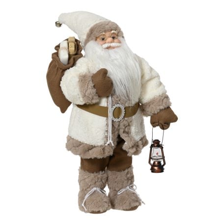 Rustic Santa Claus figurine, 12''