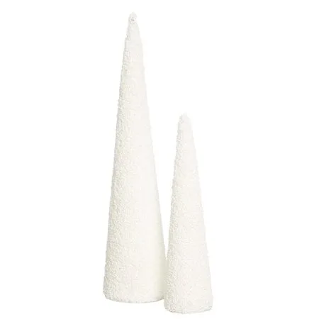 White beaded tabletop tree