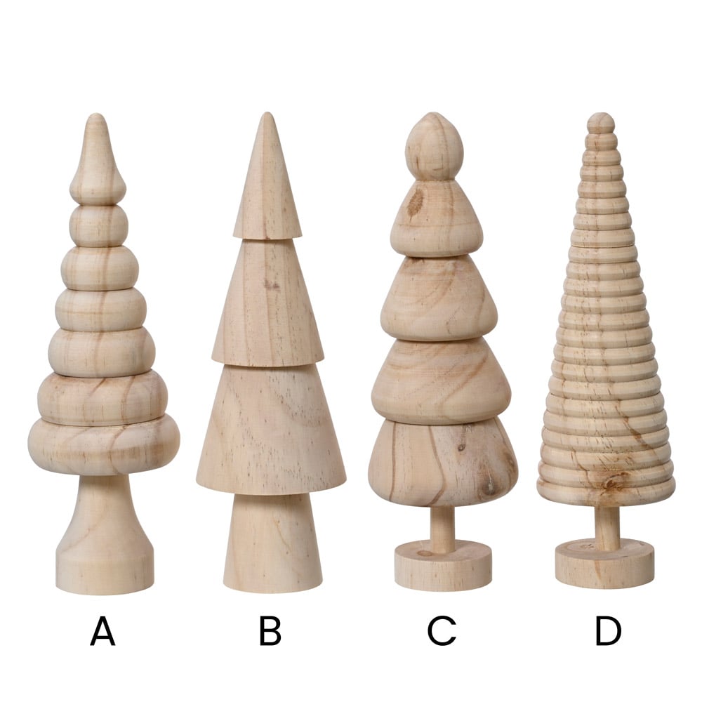 Sapin en bois de pin tourné 100% FSC - Décors Véronneau