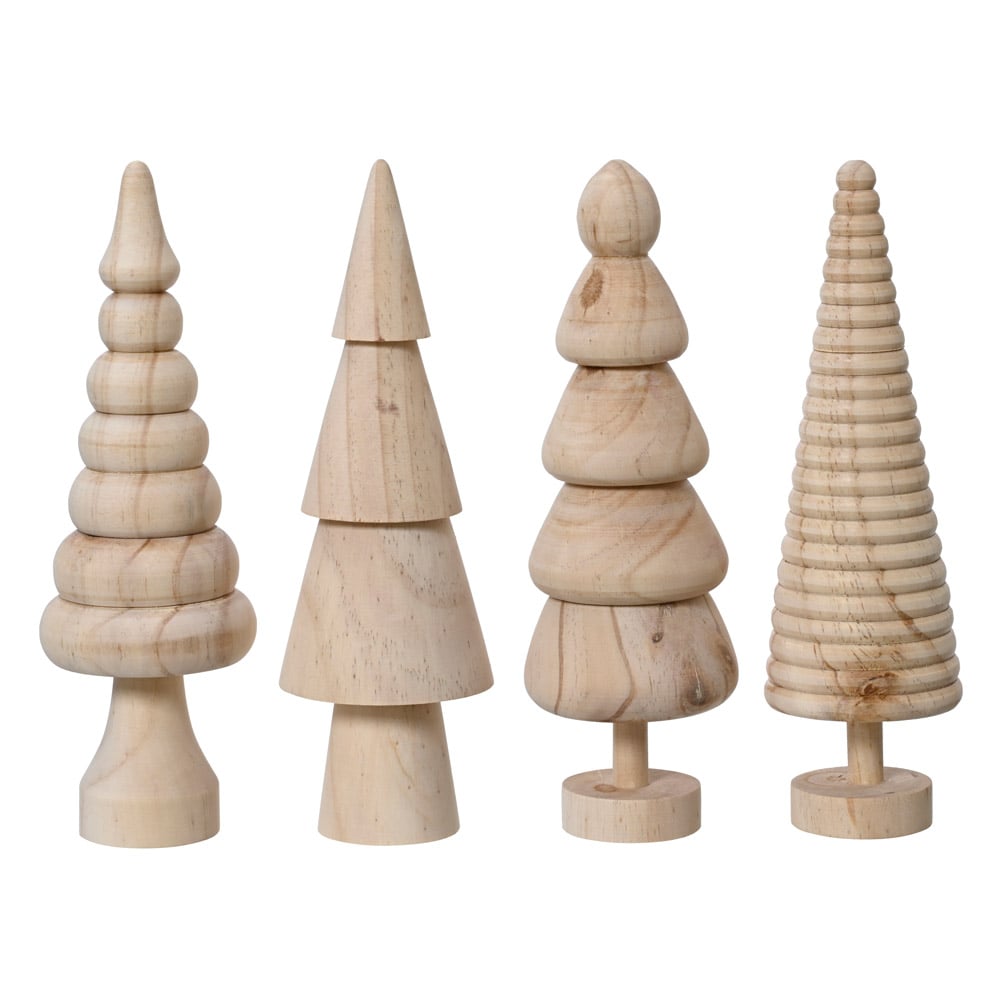 Sapin en bois de pin tourné 100% FSC - Décors Véronneau