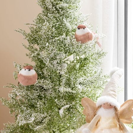 Peluche ange de Noël blanc, 19,5'' - Décors Véronneau