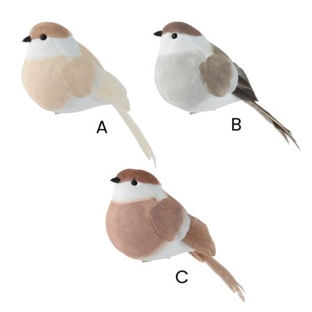 Decorative bird ornament, 2,5'' - Décors Véronneau