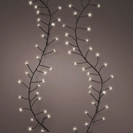 Guirlande de 480 lumières de Noël DEL, fil noir, int./ext., 19,5' - Décors Véronneau