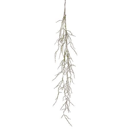 Guirlande de branches avec mousse verte artificielle, 57''