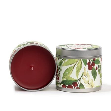 Merry memories tin scented candle, 4 oz - Décors Véronneau
