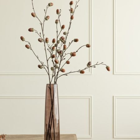 Artificial acorn fall decorative twig, 40'' - Décors Véronneau