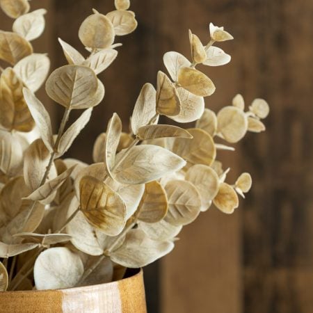 Beige eucalyptus fall bouquet, 20'' - Décors Véronneau