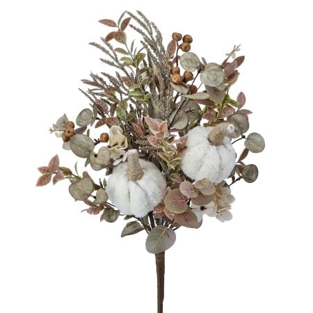 Decorative fall pumpkin bouquet, 21''
