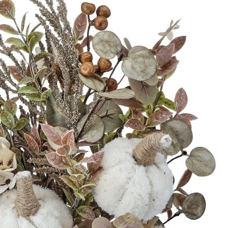 Decorative fall pumpkin bouquet, 21'' - Décors Véronneau