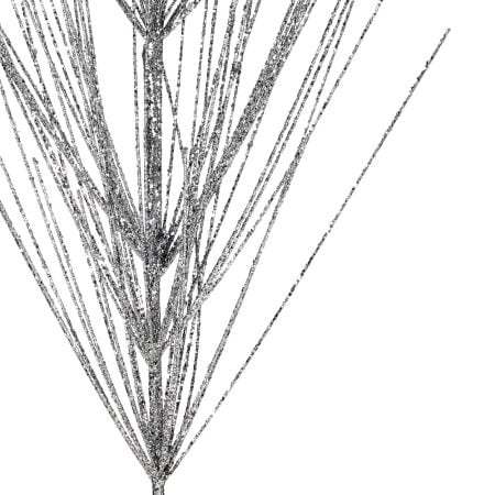 Tige géante de pin argent brillant, 36'' - Décors Véronneau