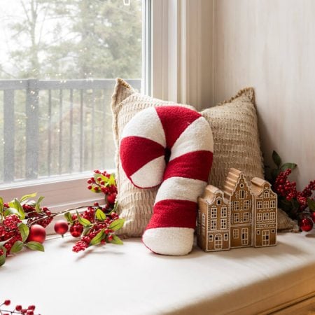 Guirlande de Noël avec baies et ornements, 72'' - Décors Véronneau