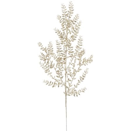 Feuillage de Noël champagne brillant, 30''