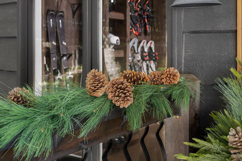 Guirlande de Noël en pin - Décors Véronneau