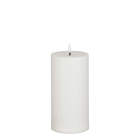 Battery-operated flameless outdoor LED candle, 8 x 4''