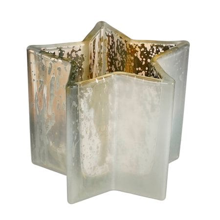 Porte-bougie votive de Noël étoilé - Décors Véronneau