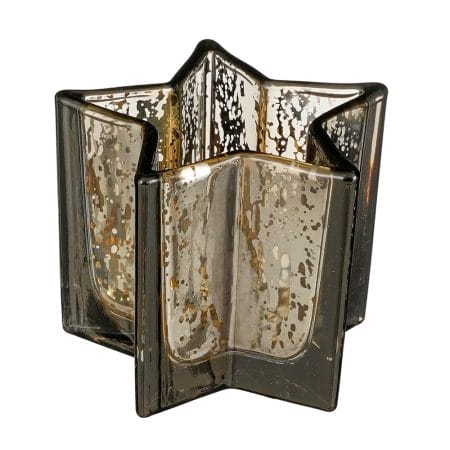 Porte-bougie votive de Noël étoilé - Décors Véronneau