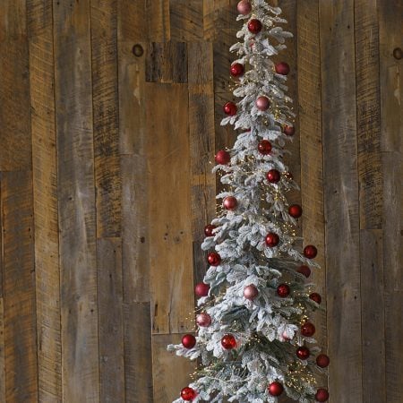 Snow-covered alpine fir tree, 4-12' - Décors Véronneau