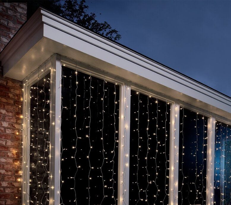 Rideau lumineux de Noël - Décors Véronneau