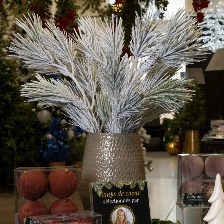 2 Branches De Sapin Artificiel 78 Cm - Décoration Noël Réaliste - Pour Cheminée, Table, Porte - Intérieur/extérieur