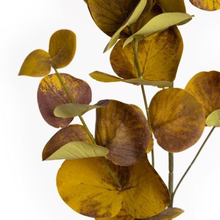 Tige d'eucalyptus cinerea orange artificiel, 38'' - Décors Véronneau