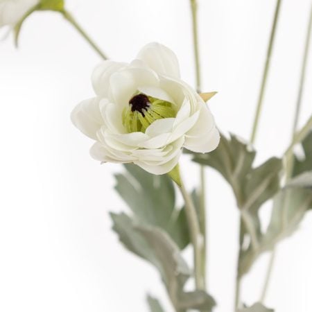 Fleur sauvage blanche artificielle, 23,5'' - Décors Véronneau