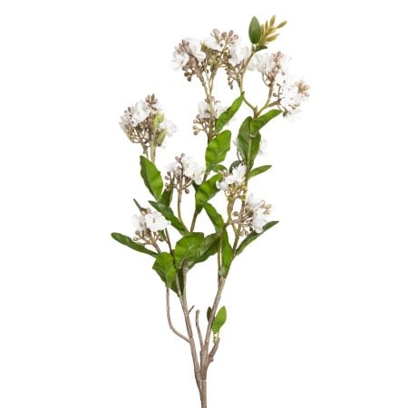 Fleur artificielle d'osmanthe blanche, 29,5''