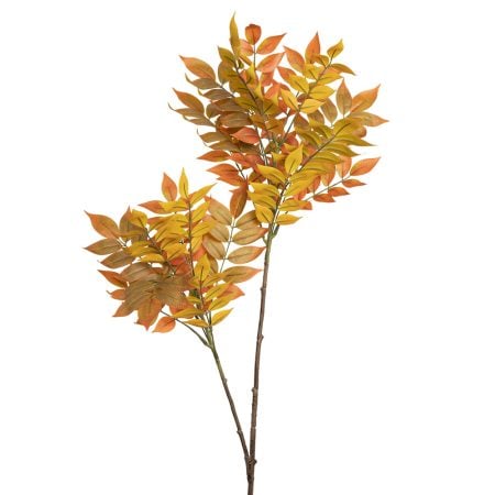 Feuillage artificiel de sumac orange, 43''