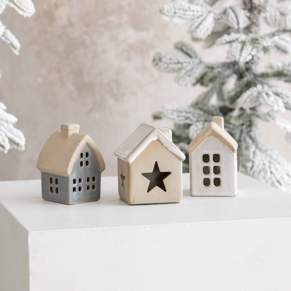 Handmade porcelain decorative houses - Décors Véronneau