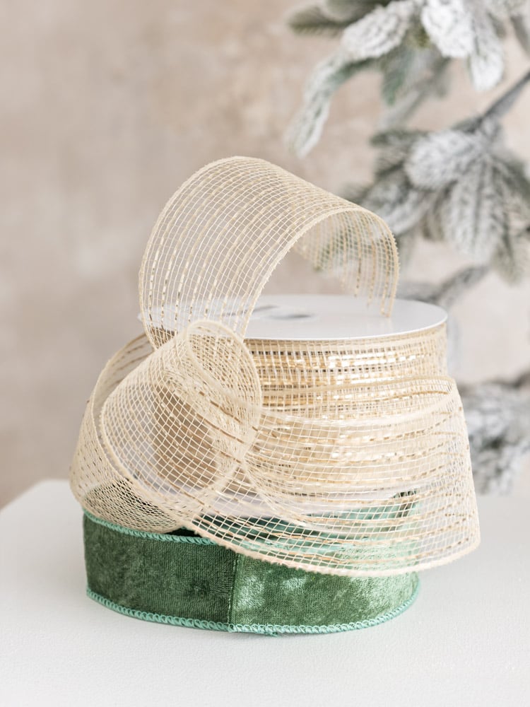 Christmas ribbons - Décors Véronneau