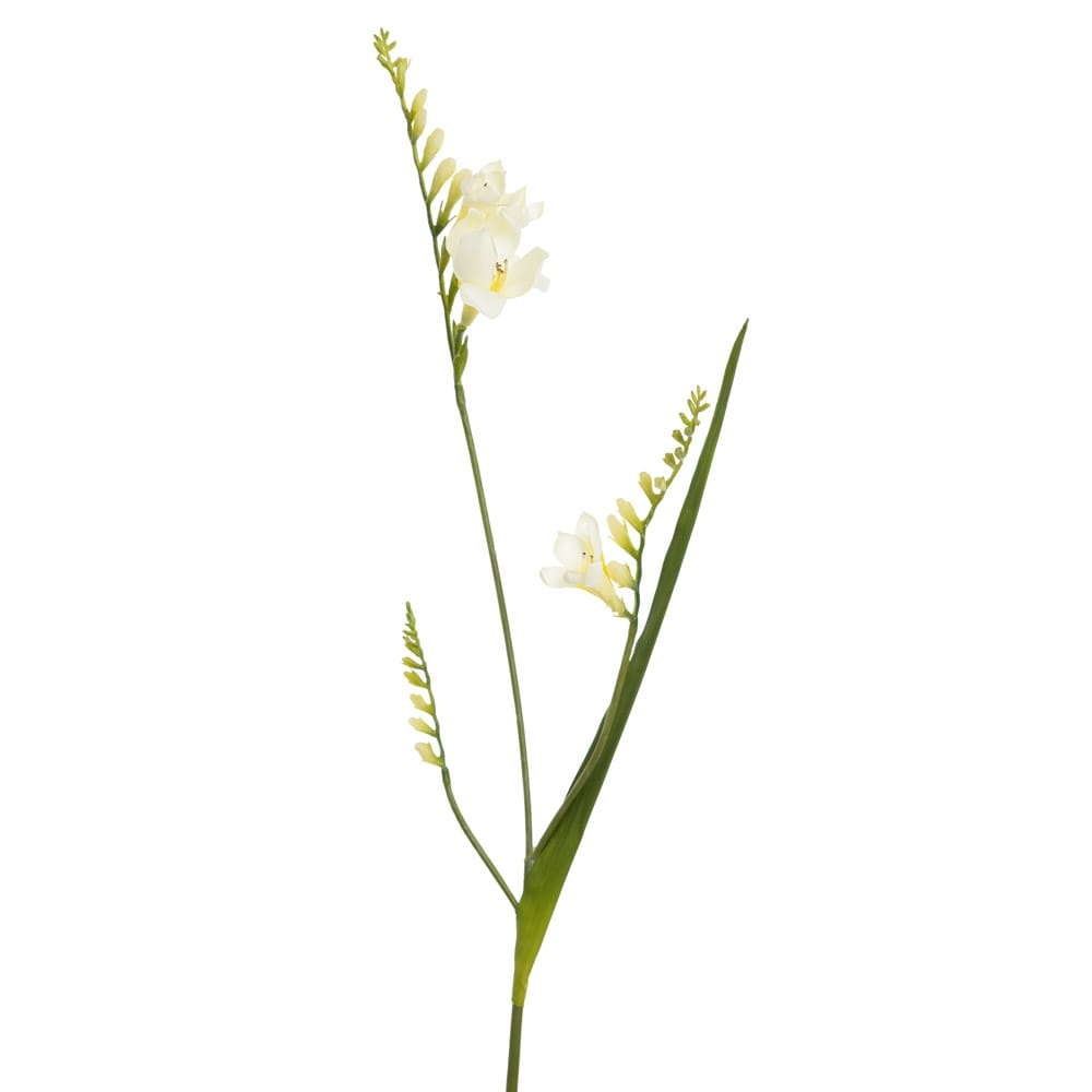 Fleur artificielle de freesia blanc - Décors Véronneau