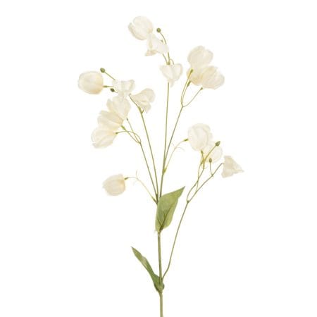Tige de lanterne chinoise crème, 35''