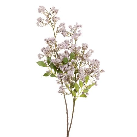 Tige de petites fleurs artificielles lavande, 43''