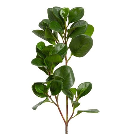 Artificial dark green peperomia foliage, 27''