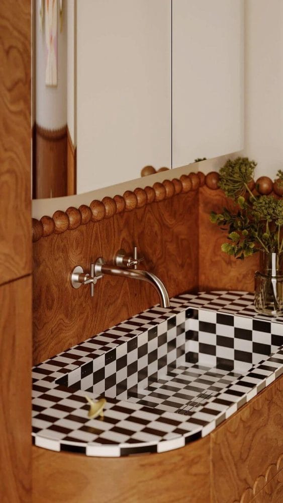 Lavabo de salle de bain style cirque - Décors Véronneau