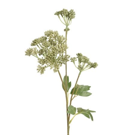 Fleur artificielle d'angélique verte, 34''