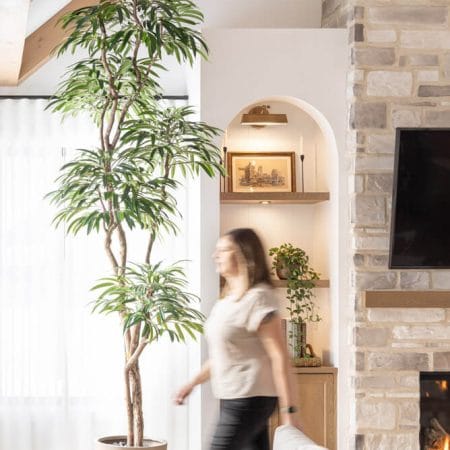 Arbre ficus alii artificiel fait main - Décors Véronneau