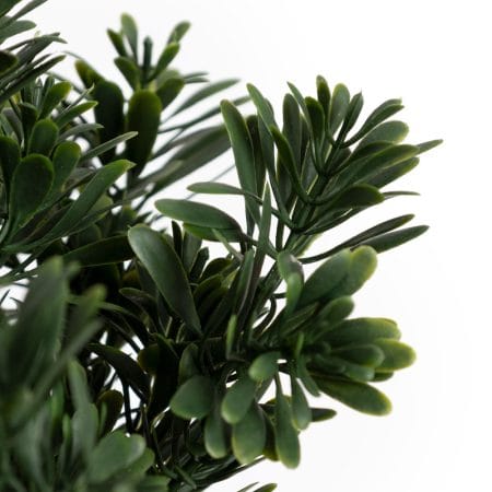 Artificial green bush succulent plant, 9'' - Décors Véronneau