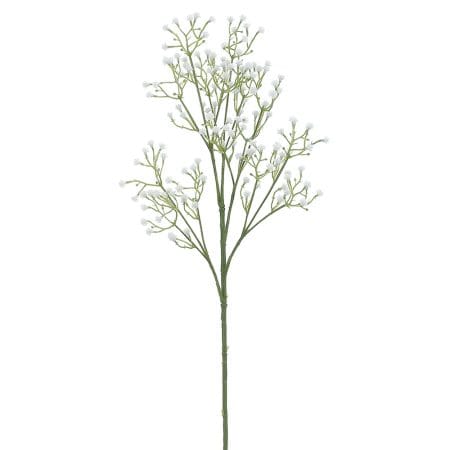 White baby's breath artificial flower, 27''