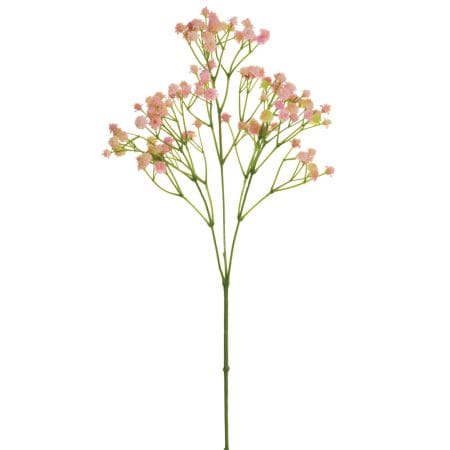 Fleur artificielle soupir de bébé rose, 25,5''