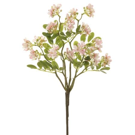Bouquet de stephanotis rose artificiel, 22''