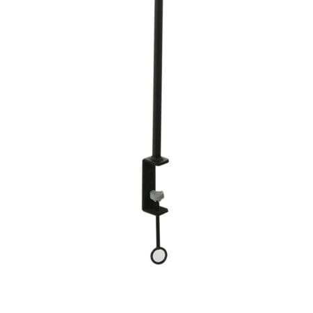 Black metal over-the-table decorating stand, 71 x 98,5'' - Décors Véronneau
